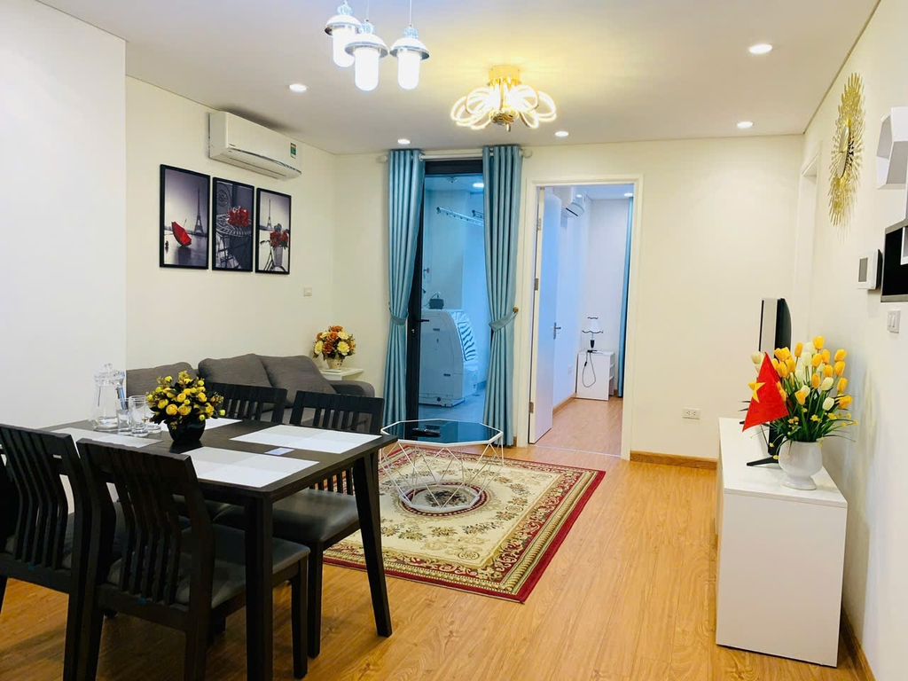 Căn hộ 2 phòng ngủ 1 vệ sinh B12B07