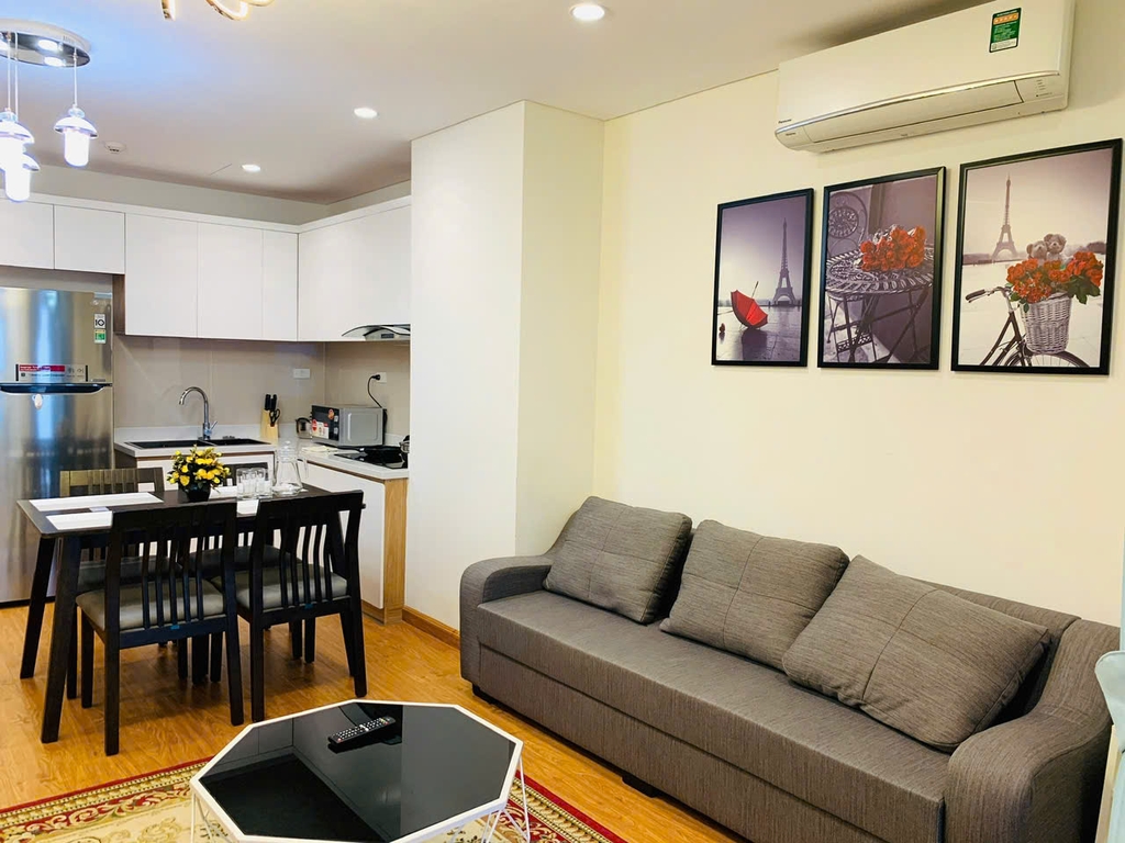 Căn hộ 2 phòng ngủ 1 vệ sinh B12B07