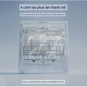 Máy Rửa Bát Xiaomi Mijia 5 Bộ S2 – Khử Trùng 99,9% Kết Nối App Mihome