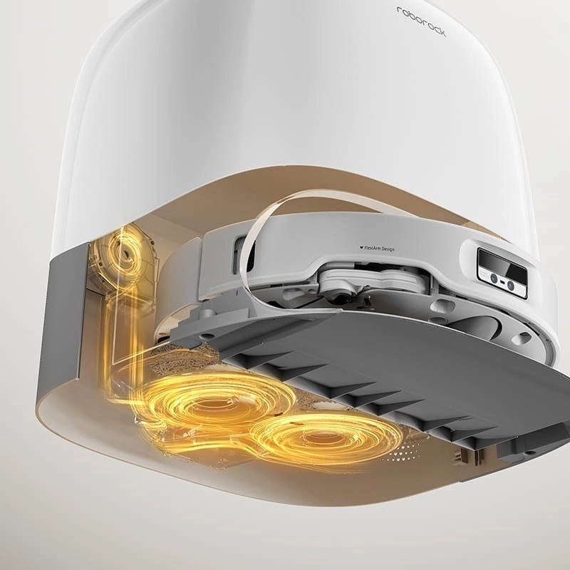 Robot Hút Bụi Lau Nhà Roborock Q Revo Curv 18.500 Pa - Hàng Chính Hãng