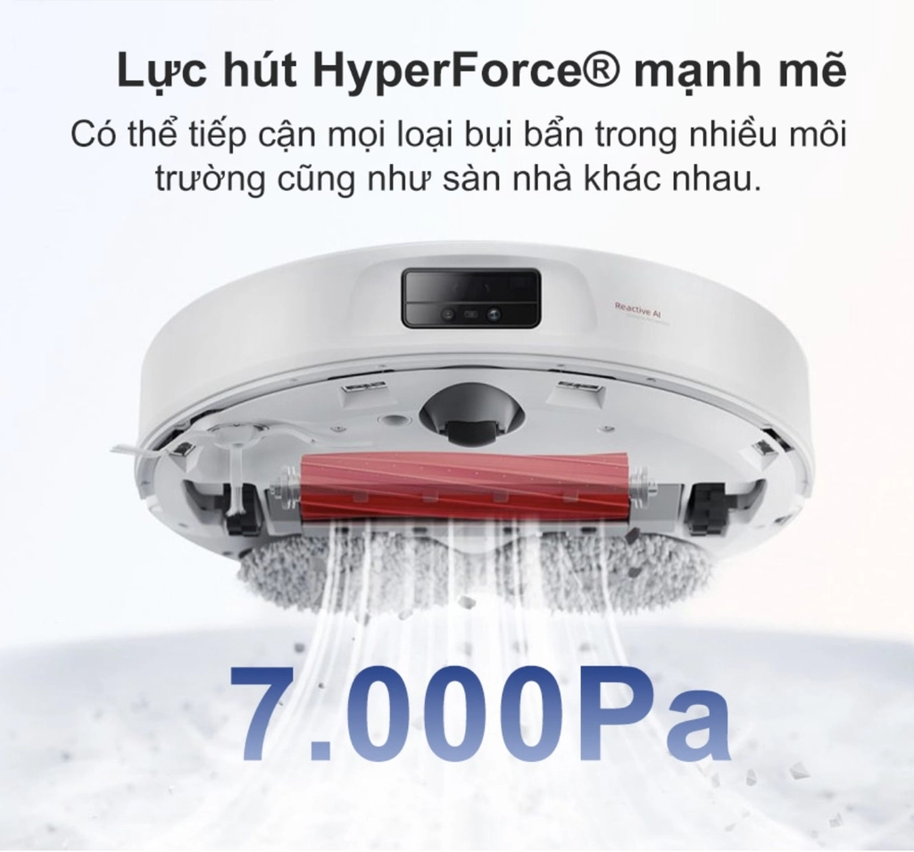 Robot Hút Bụi Lau Nhà Roborock Q Revo MaxV Lực Hút 7.000 Pa - Hàng Chính Hãng