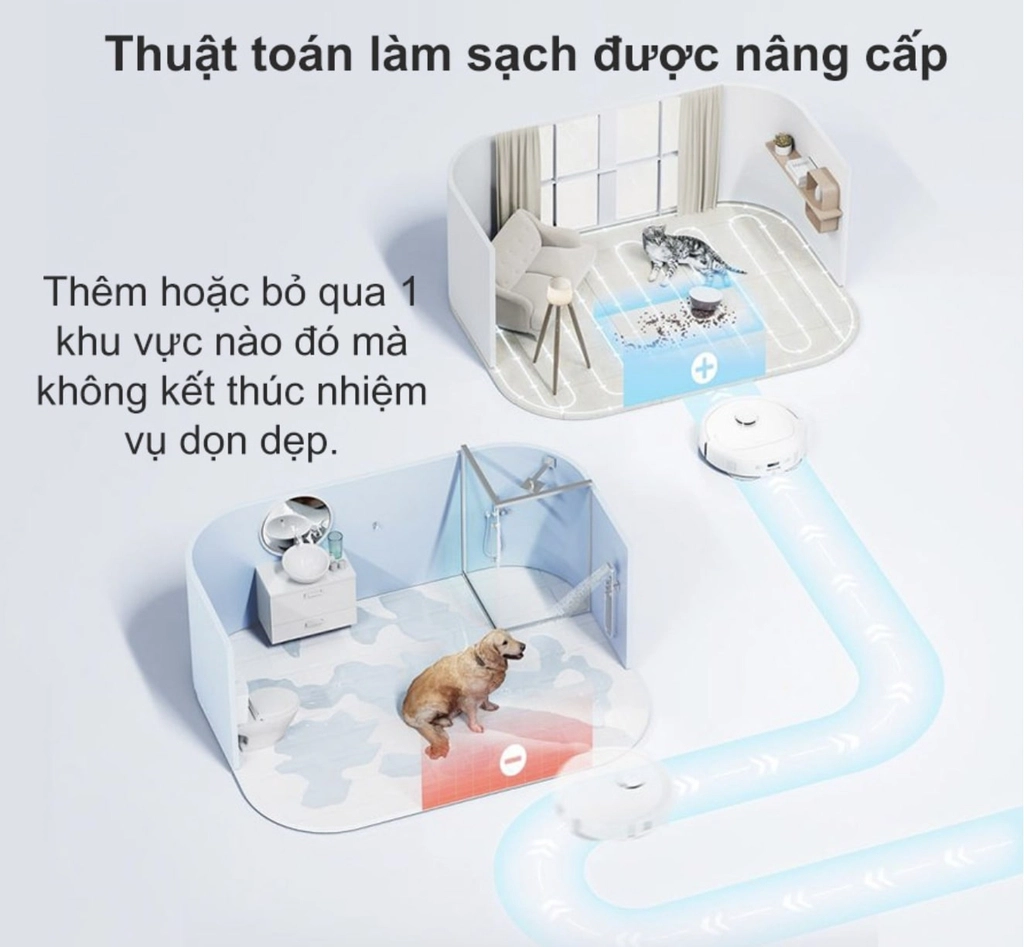 Robot Hút Bụi Lau Nhà Roborock Q Revo MaxV Lực Hút 7.000 Pa - Hàng Chính Hãng