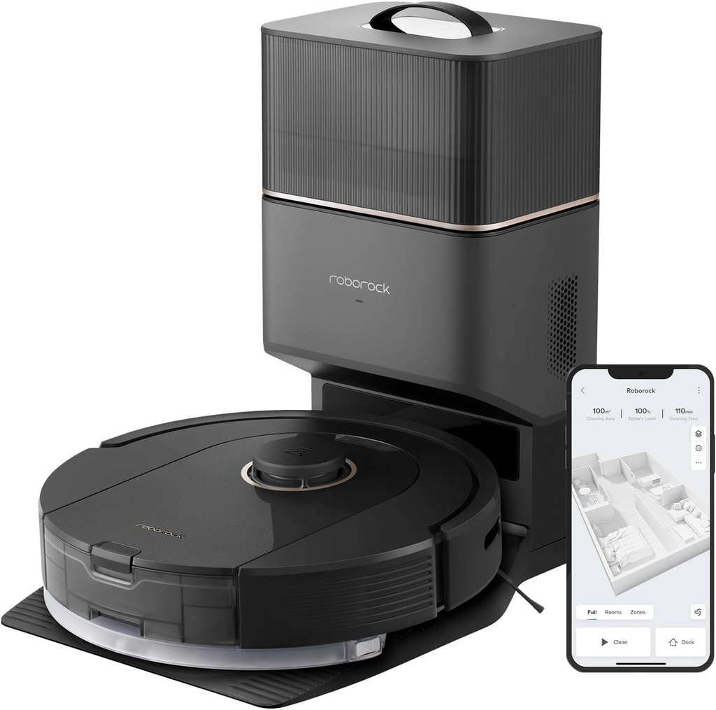 Robot Hút Bụi Lau Nhà Roborock Q5 Pro Plus Series 5500 Pa - Hàng Chính Hãng