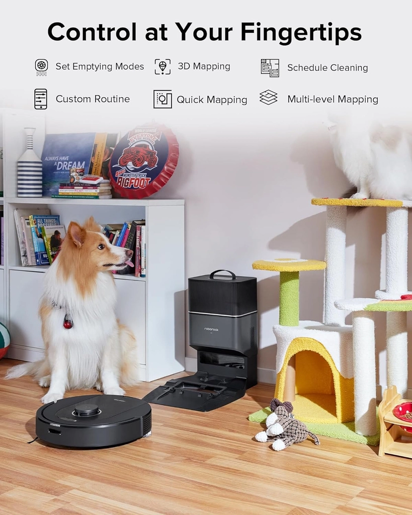 Robot Hút Bụi Lau Nhà Roborock Q5 Pro Series 5500 Pa - Hàng Chính Hãng