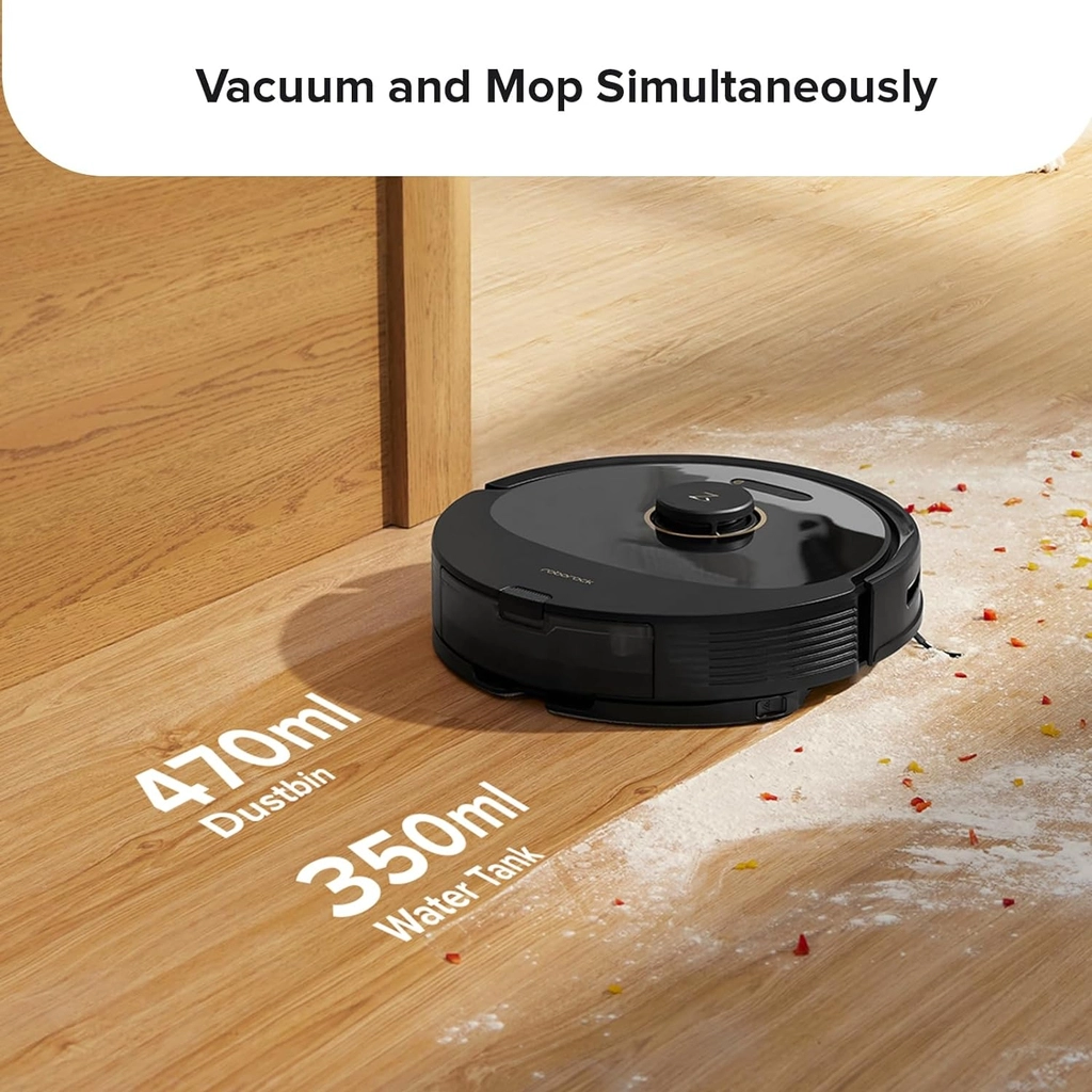 Robot Bút Bụi Lau Nhà Roborock Q8 Max - Hàng Chính Hãng