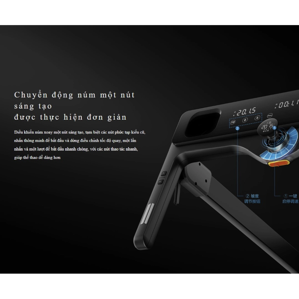 Máy Chạy Bộ Thông Minh Xiaomi KingSmith K20S 2023 – Có Điều Chỉnh Độ Dốc - Hàng Nhập Khẩu