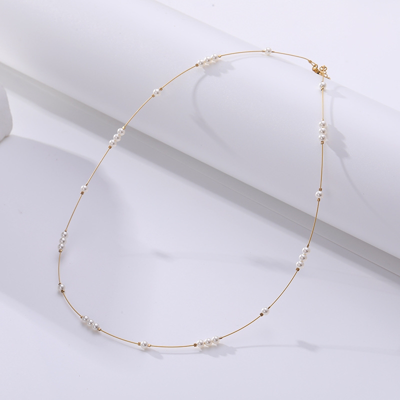 Dây chuyền ngọc trai mảnh 2600217