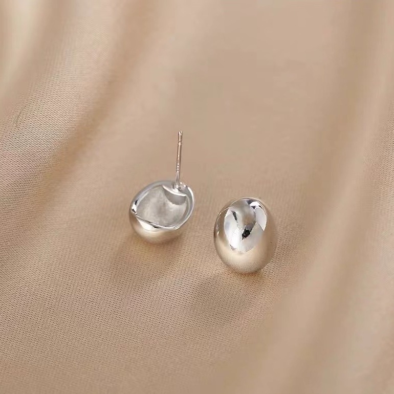 Bông tai titan mạ bạc 2500077