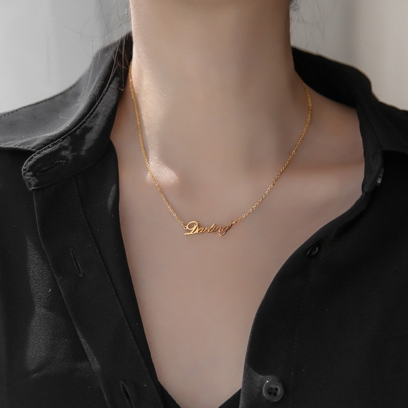 Dây chuyền titan vàng Darling 2500899