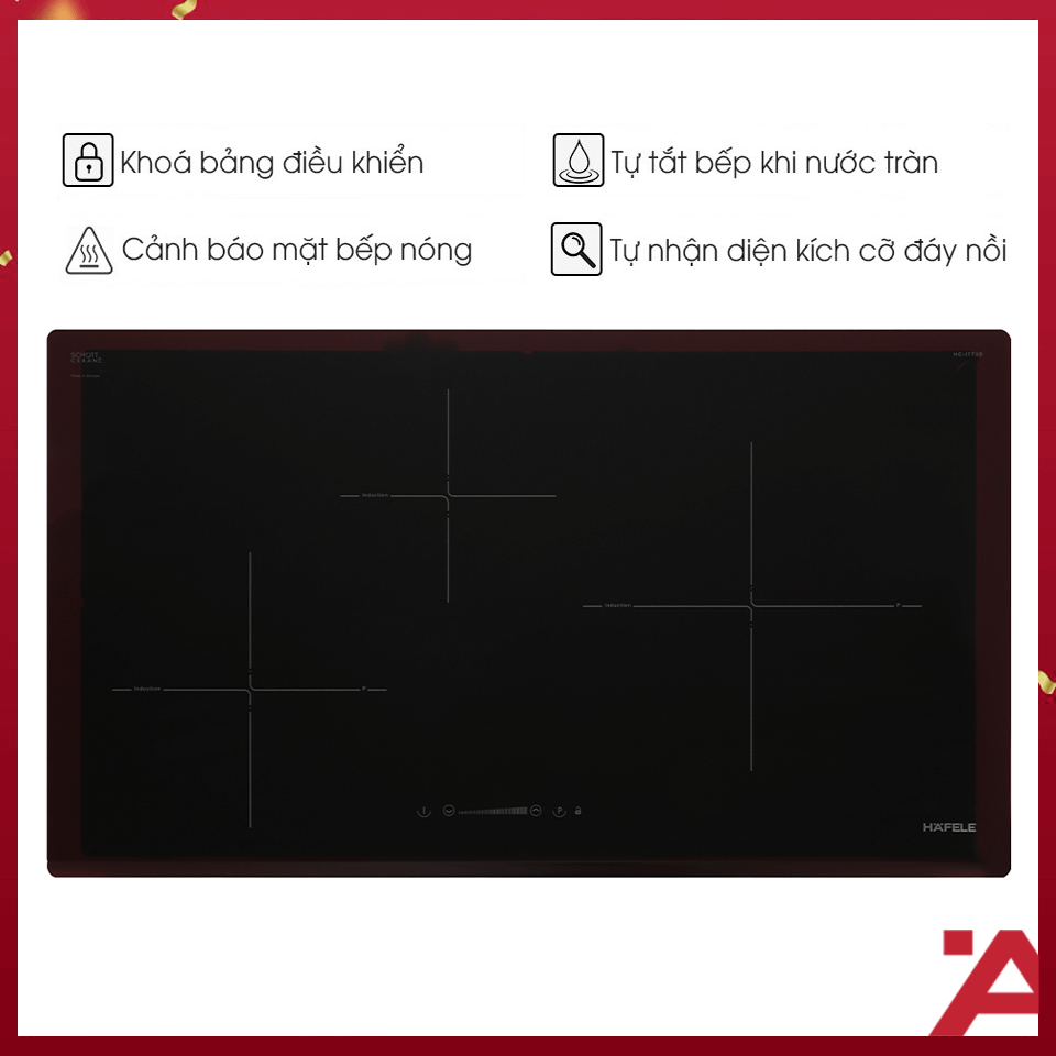 BẾP TỪ 3 VÙNG NẤU HAFELE HC-I773D