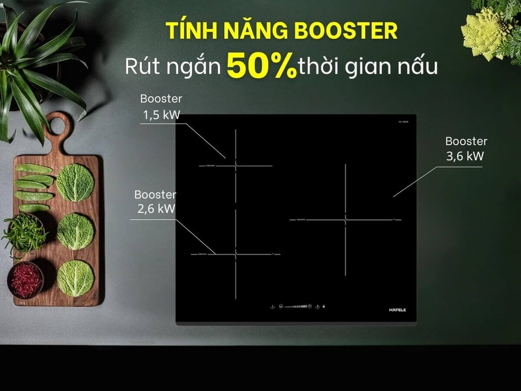 BẾP TỪ 3 VÙNG NẤU HAFELE HC-I6035B