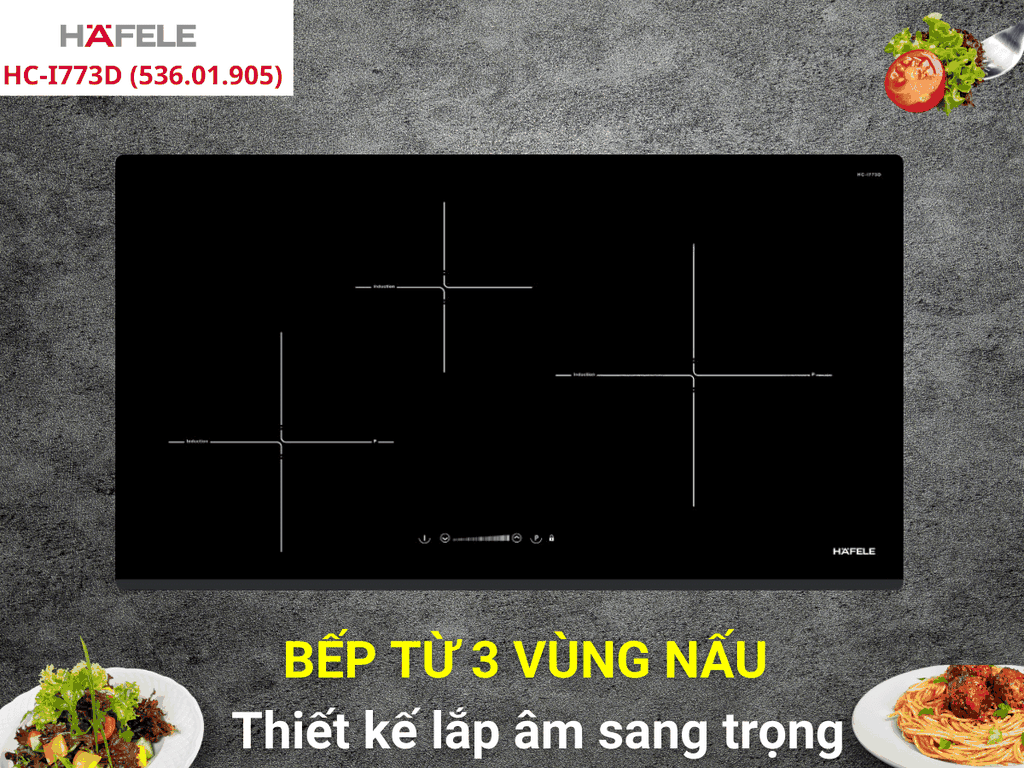 BẾP TỪ 3 VÙNG NẤU HAFELE HC-I773D