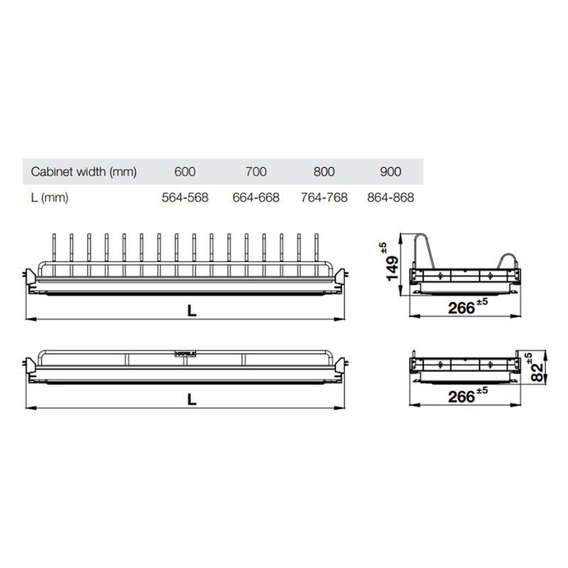GIÁ BÁT CỐ ĐỊNH HAFELE