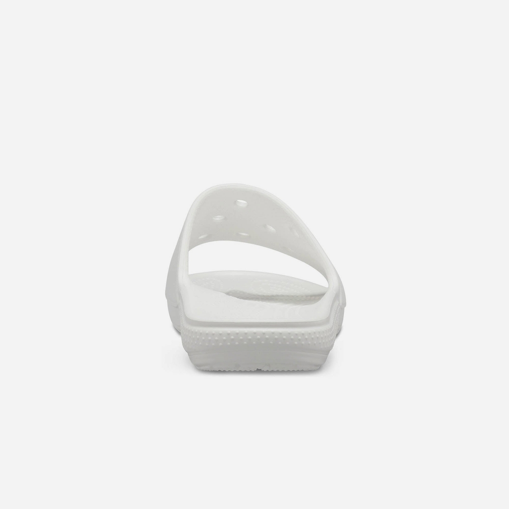 Dép Quai Ngang Unisex Crocs Classic - Trắng
