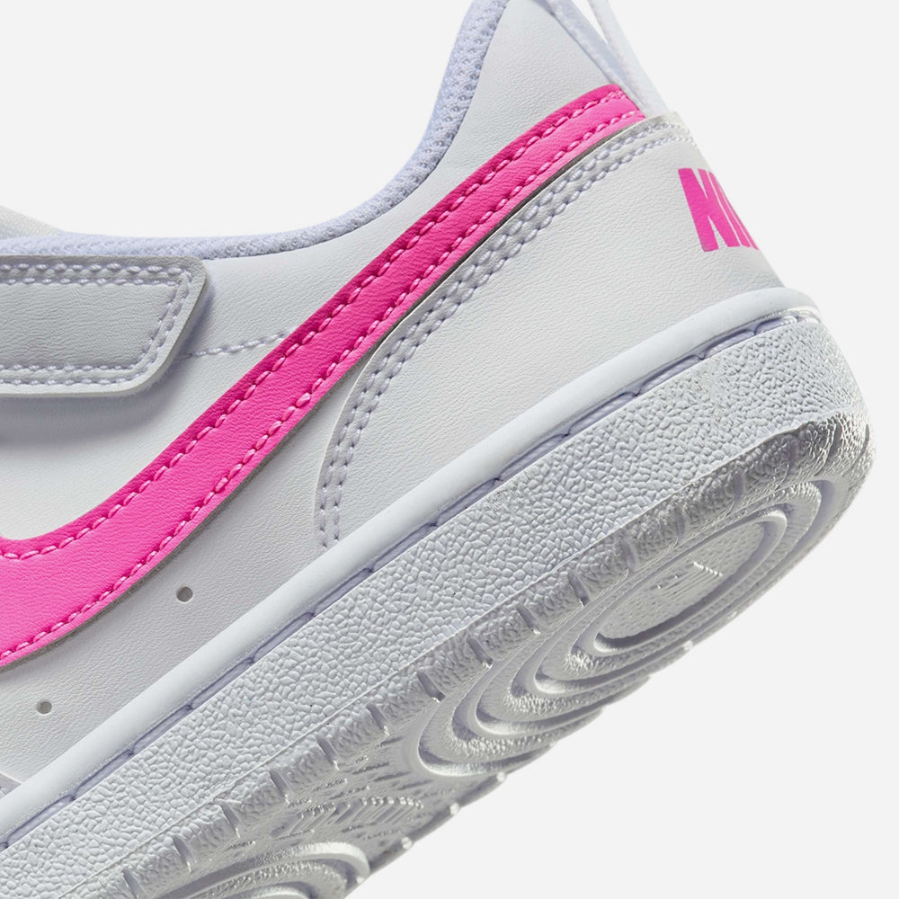 Giày Sneaker Bé Trai Nike Court Borough Low Recraft (Ps) - Trắng