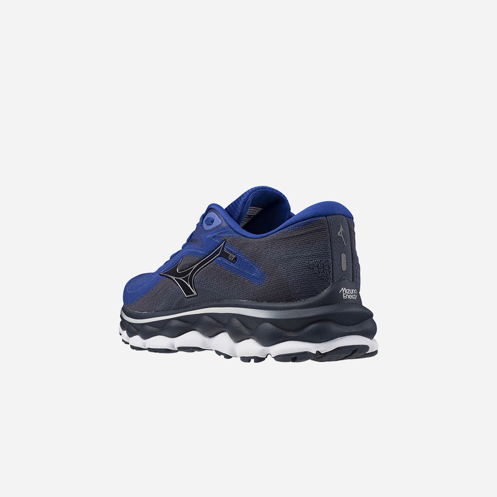 Giày Chạy Bộ Nam Mizuno Wave Sky 7 - Xanh Navy
