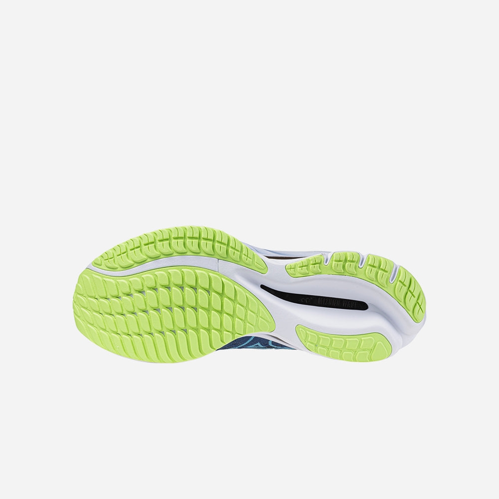 Giày Chạy Bộ Nam Mizuno Wave Rider 27 Ssw 2E - Xanh Navy