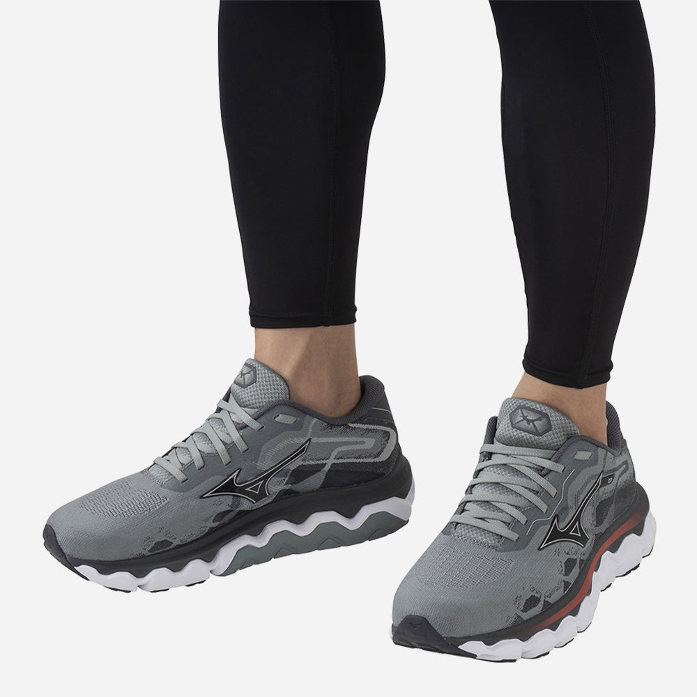 Giày Chạy Bộ Nam Mizuno Wave Horizon 7 - Xám