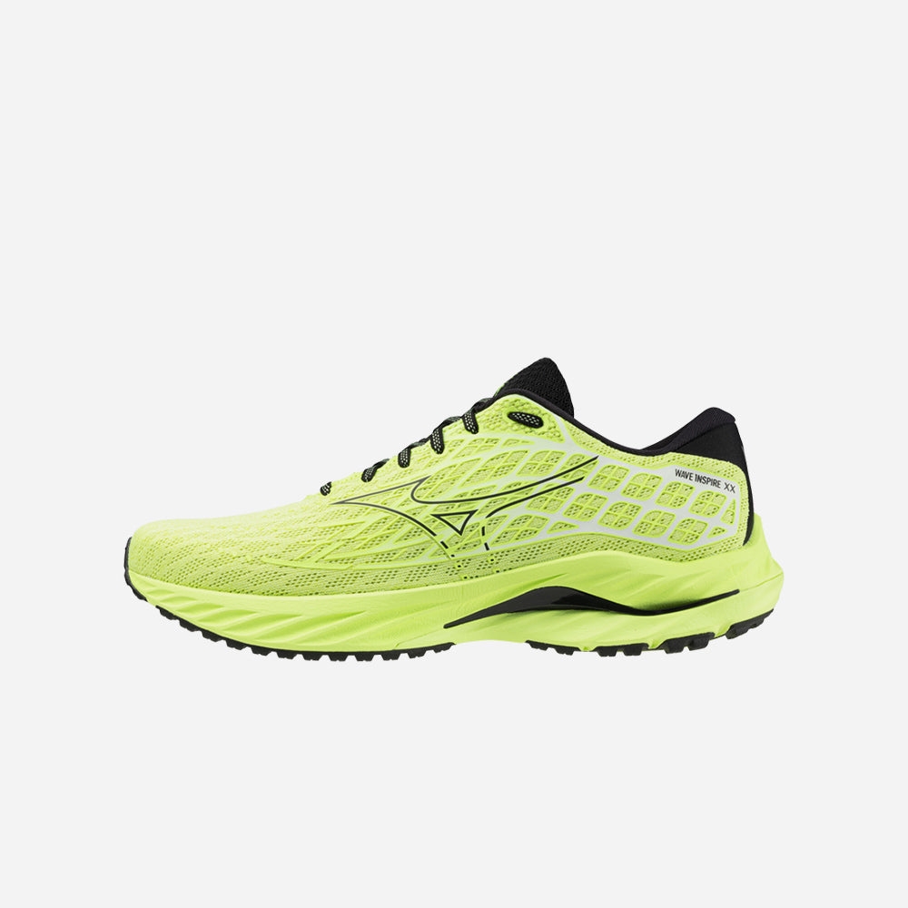 Giày Chạy Bộ Nam Mizuno Wave Inspire 20 - Vàng Chanh