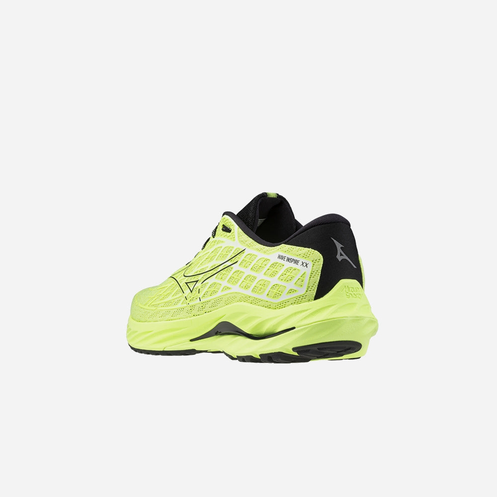 Giày Chạy Bộ Nam Mizuno Wave Inspire 20 - Vàng Chanh