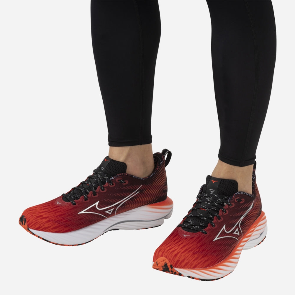 Giày Chạy Bộ Unisex Mizuno Wave Rider 28 Amsterdam - Đỏ