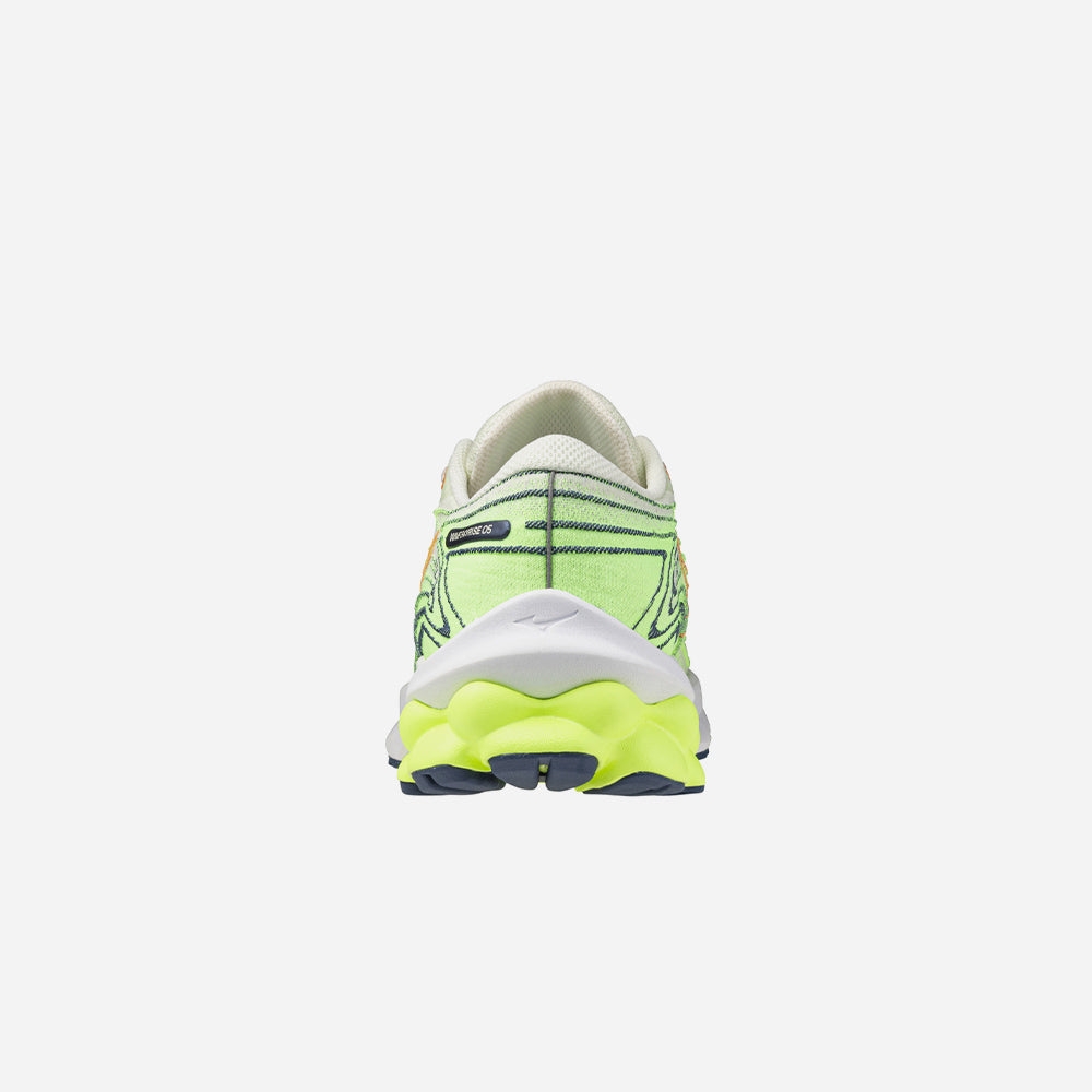 Giày Chạy Bộ Nữ Mizuno Wave Skyrise 5 - Xanh Lá