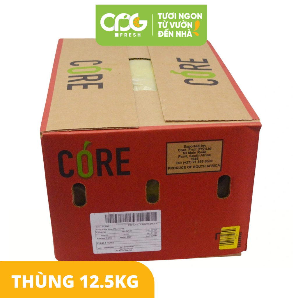 Lê Forelle Nam Phi (size 42) Thùng 12.5kg