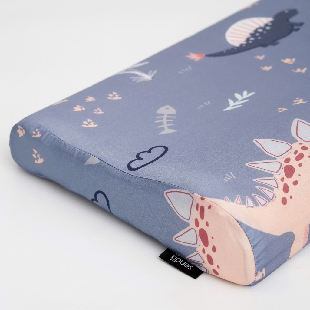 Gối cao su non hỗ trợ ngủ ngon cho bé, ruột gối ngủ sâu Memory Foam trẻ em cao cấp