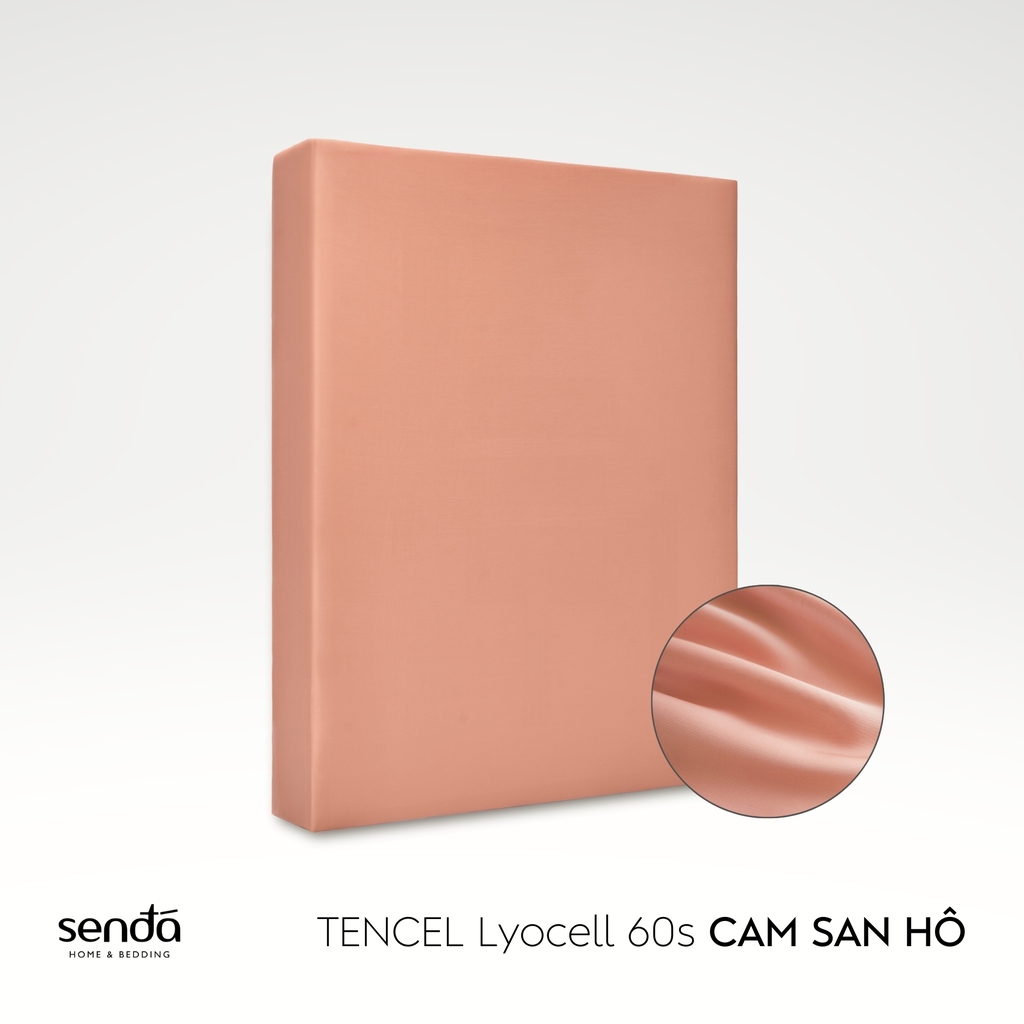 Ga giường Lụa Tencel trơn màu 3