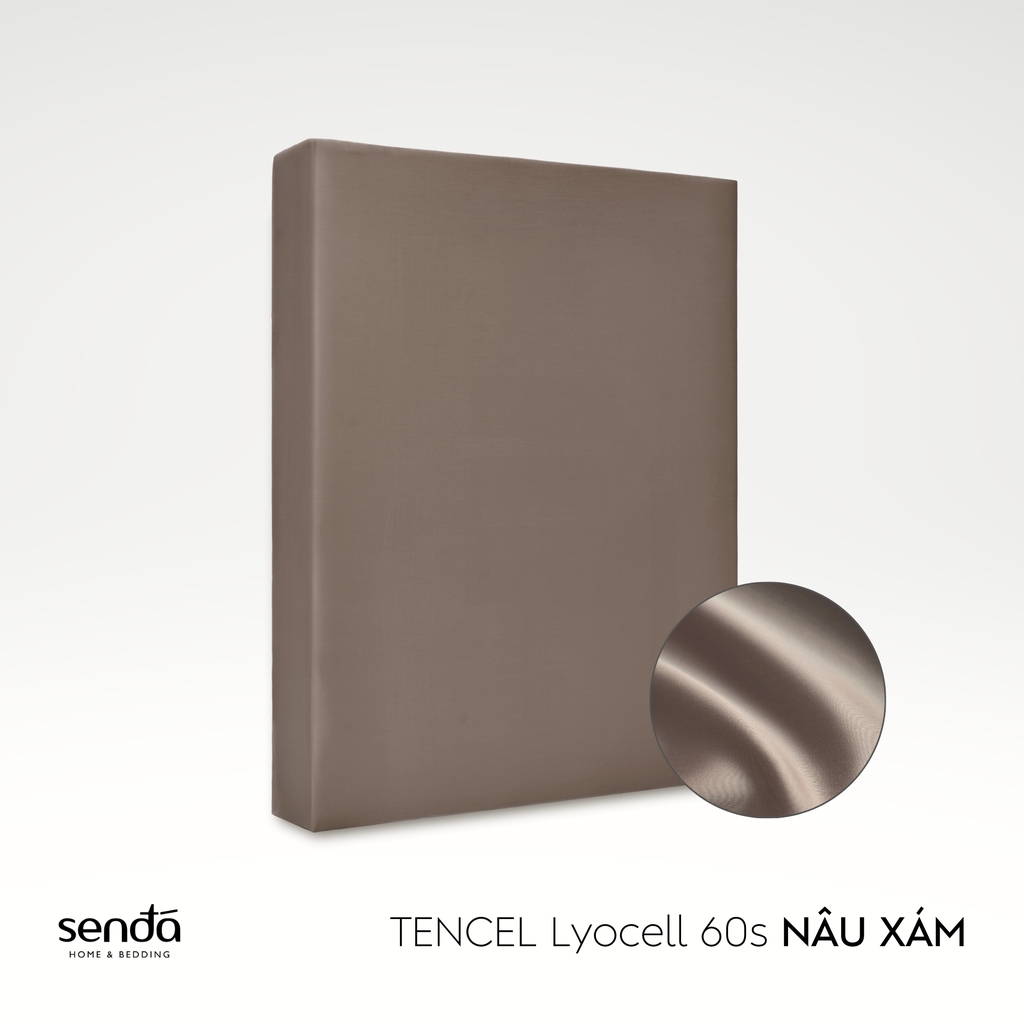 Ga giường Lụa Tencel trơn màu 6