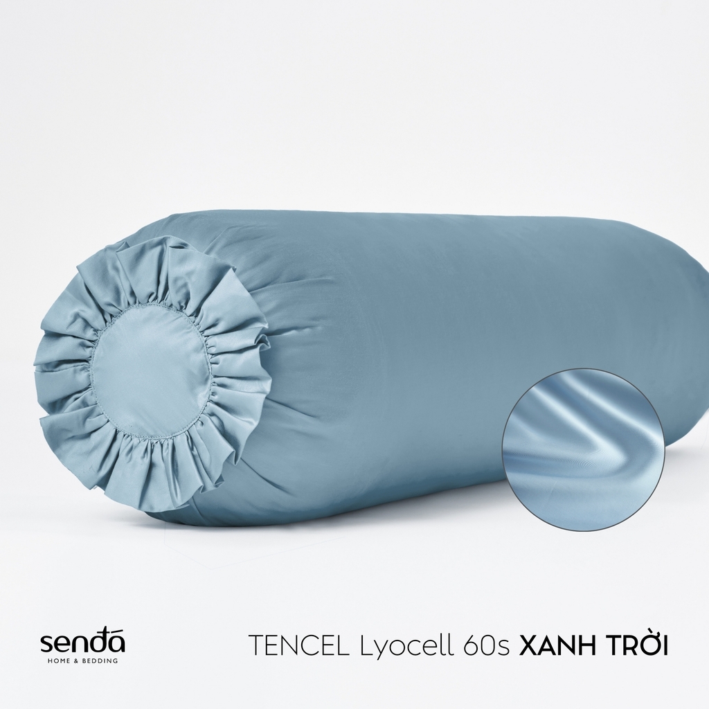 Vỏ gối ôm Lụa Tencel trơn màu