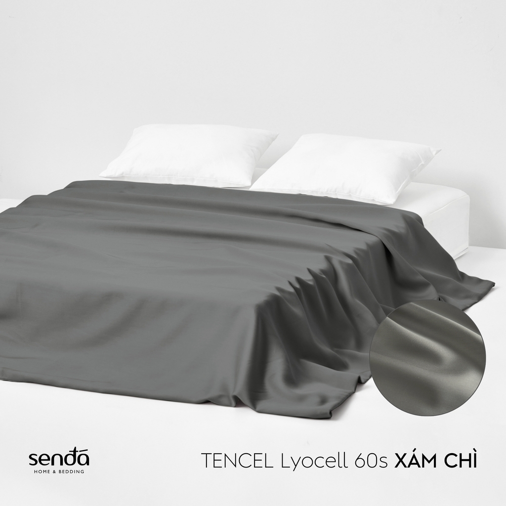 Vỏ chăn mỏng Lụa Tencel trơn màu 5