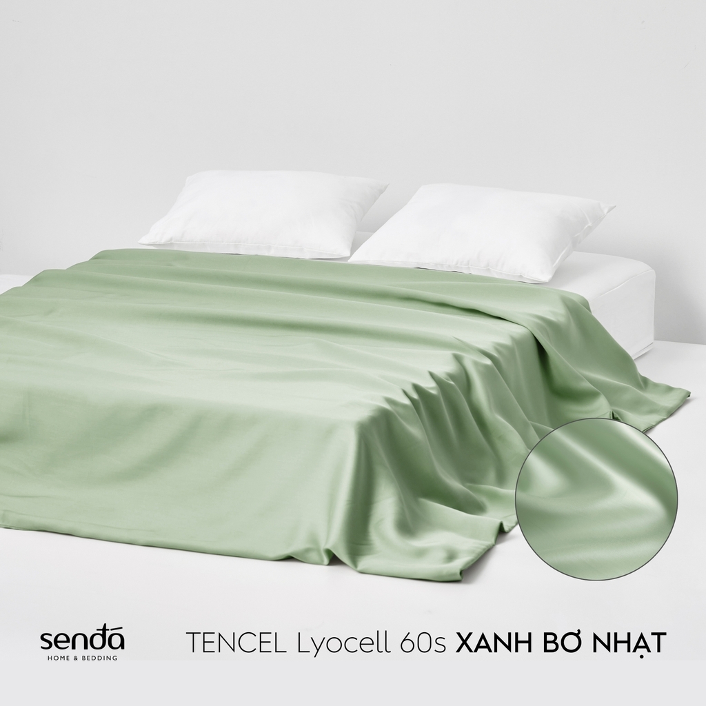 Vỏ chăn mỏng Lụa Tencel trơn màu 3