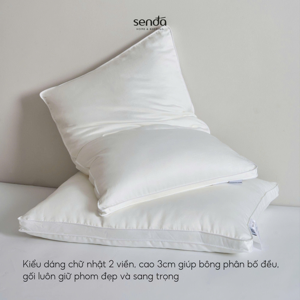 Ruột gối Mây 50x70 bông Microfiber