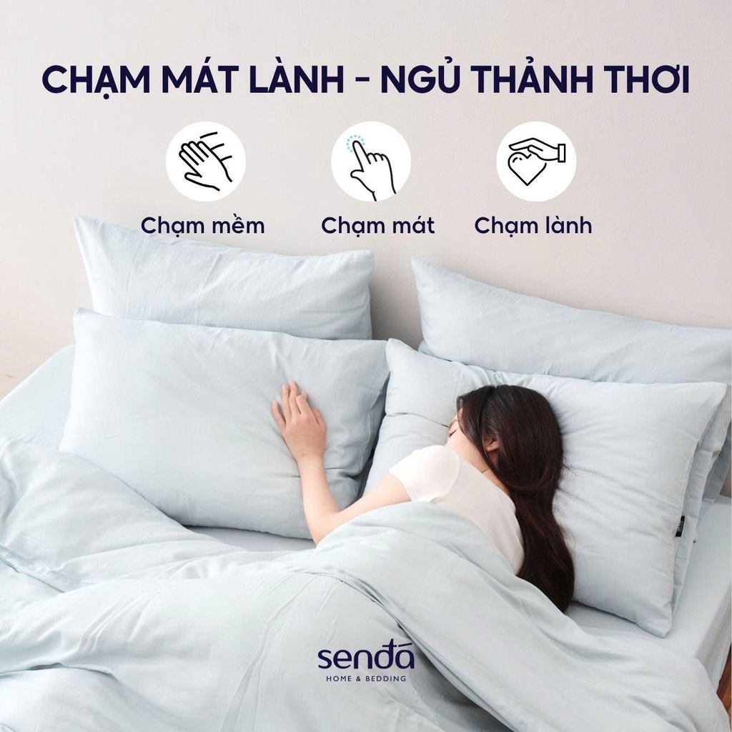 Bộ chăn ga gối 4 món làm mát Staycool
