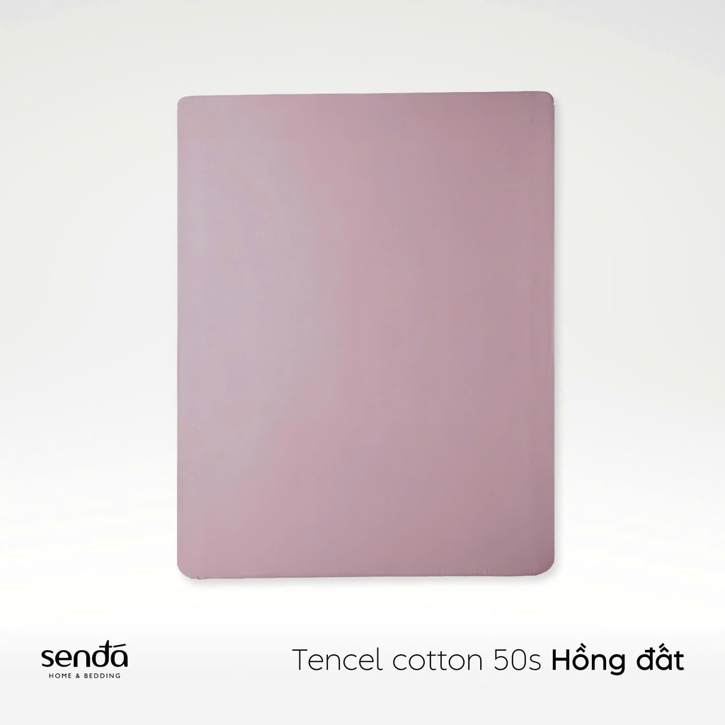 Ga giường Lụa Tencel Cotton trơn màu