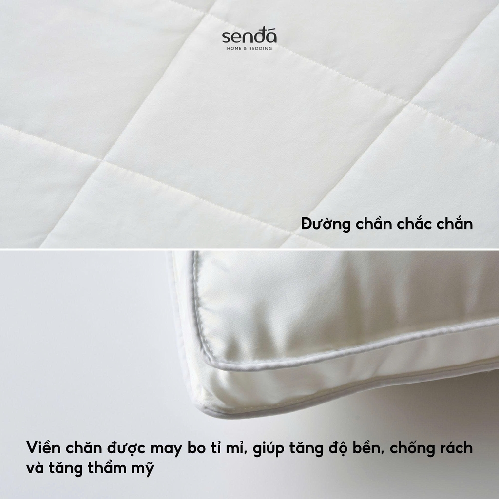 Ruột chăn Mây 220x200 bông Microfiber