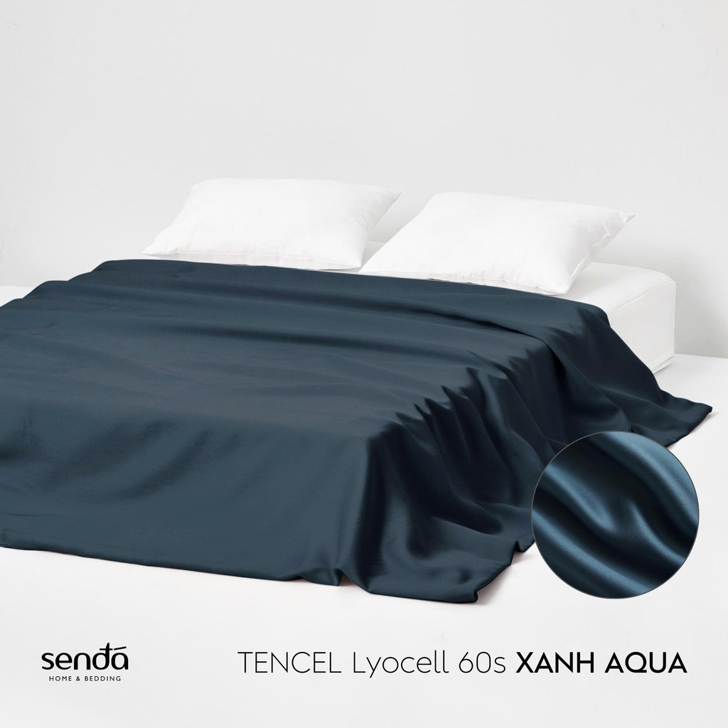 Vỏ chăn bông Lụa Tencel trơn màu 1