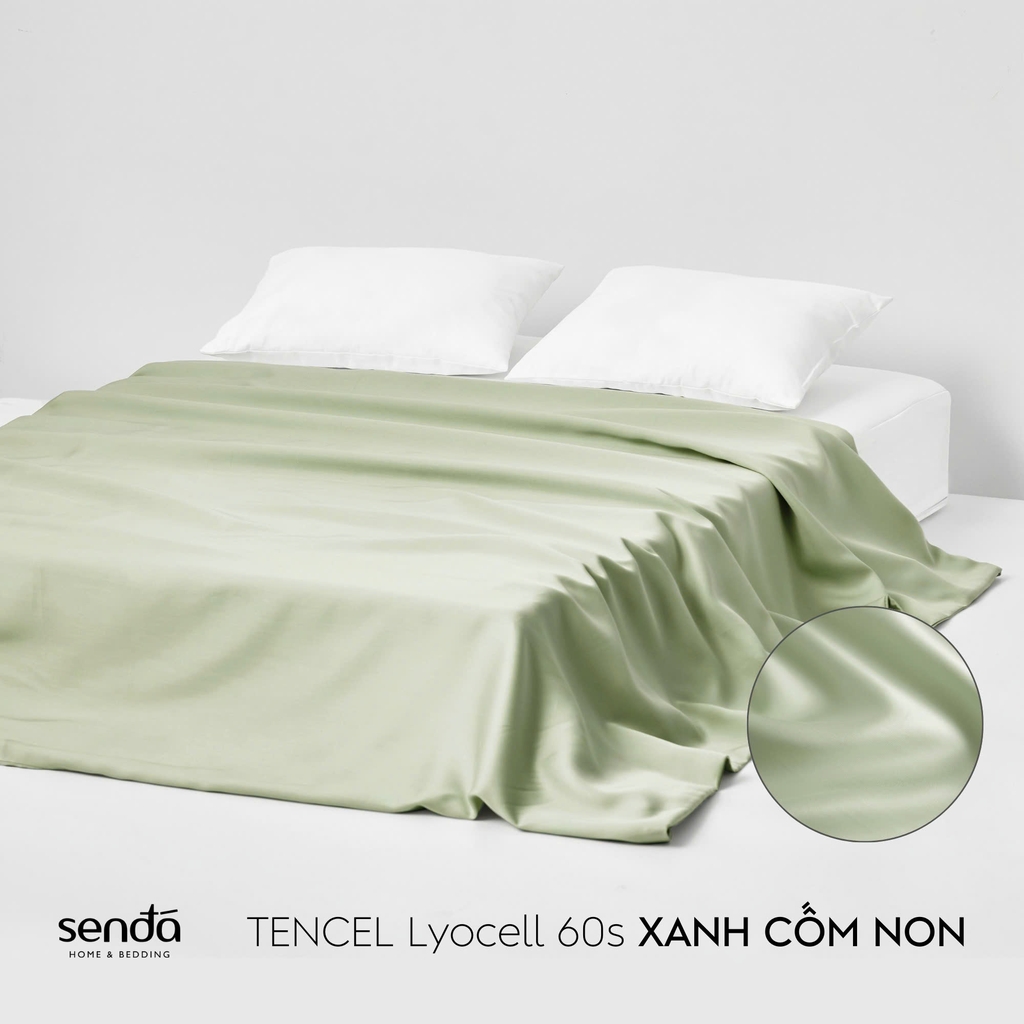 Vỏ chăn mỏng Lụa Tencel trơn màu 3