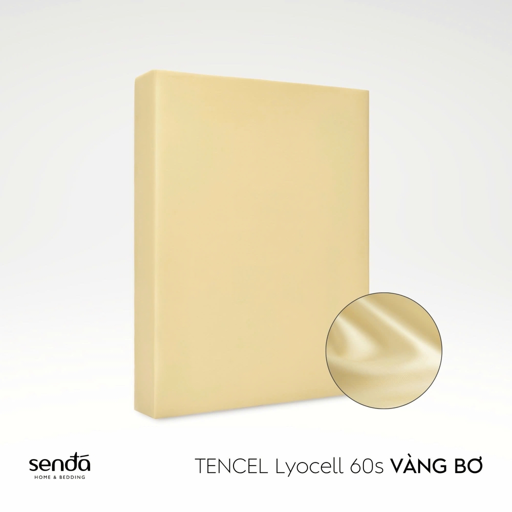 Ga giường Lụa Tencel trơn màu 3