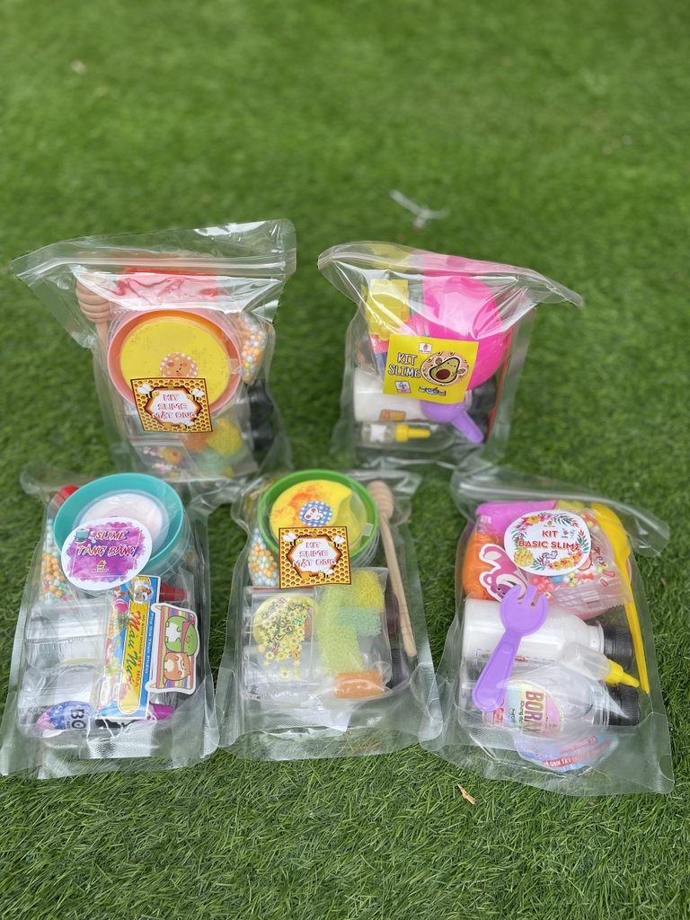 Bộ kit Slime Handmade đủ mẫu Mix