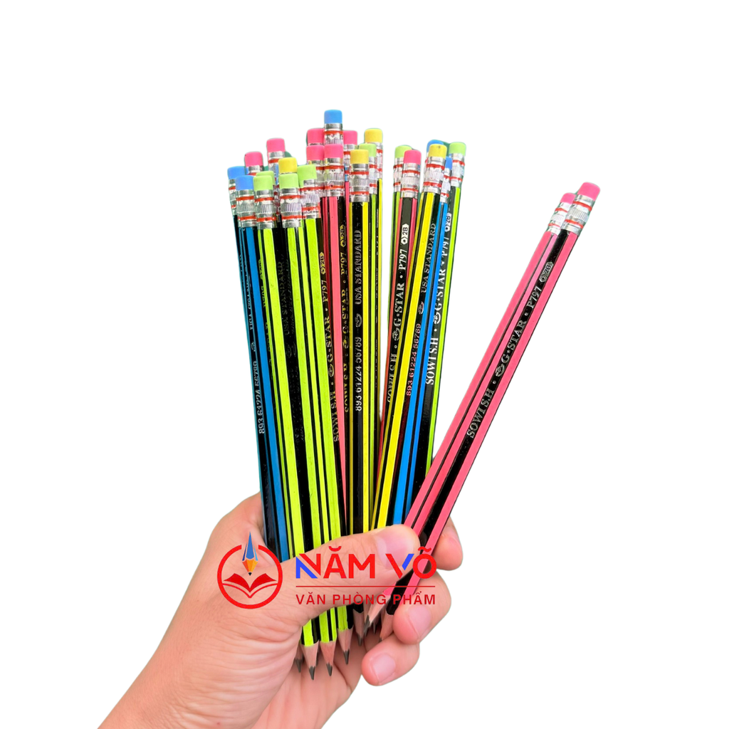 G Star Lon Bút Chì Gỗ P797 (36 Cây/ Lon; 12 Lon/ Lốc, 48 Lon/ Thùng)