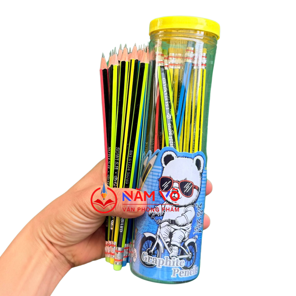 G Star Lon Bút Chì Gỗ P797 (36 Cây/ Lon; 12 Lon/ Lốc, 48 Lon/ Thùng)