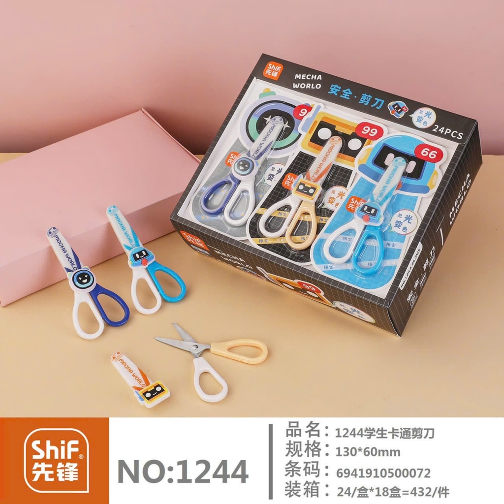 Kéo Cắt SHIF 1244 (24 Cây/ Hộp; 18 Hộp/ Thùng)