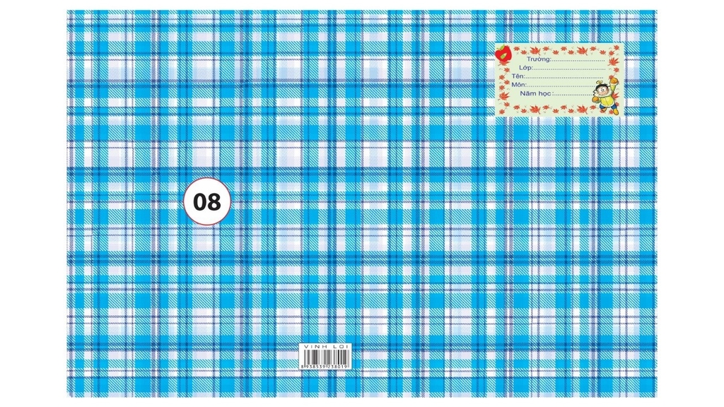 Bìa Bao Tập Kiếng Con Nai Màu và Hình (10 Tờ Cùng Loại/Xấp)