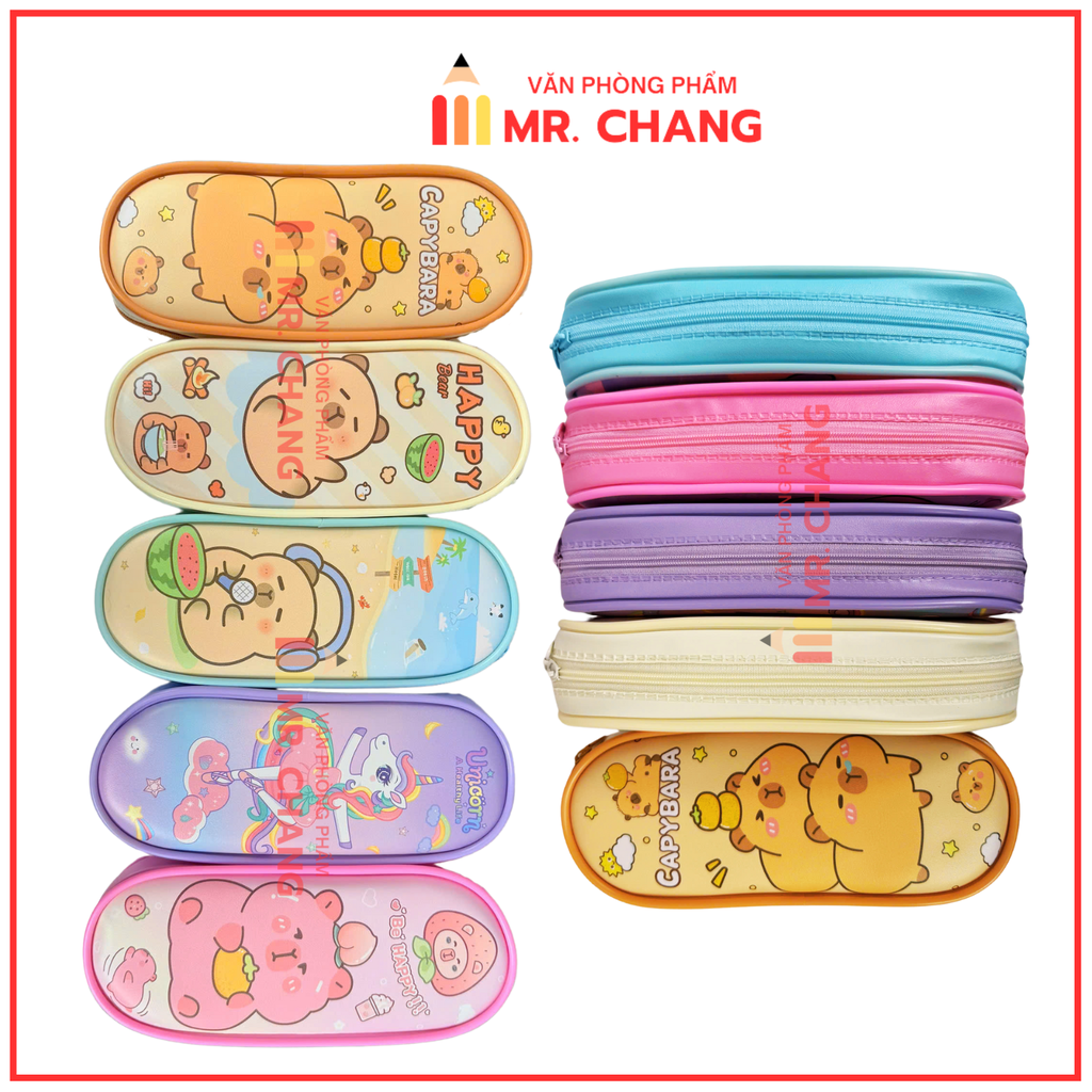 Ví Bút Da Simili 1 Dây Kéo BD-177 (30 Cái/ Lốc; 180 Cái/ Thùng)
