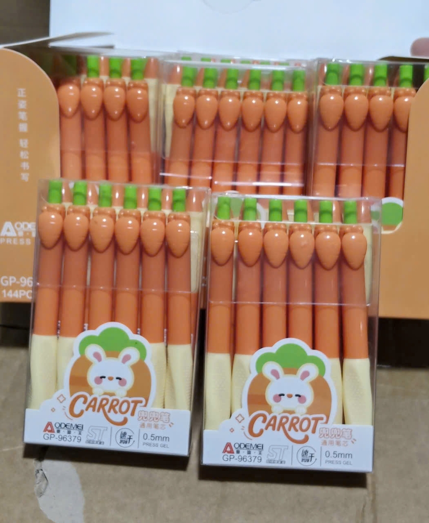 Bút Gel Bấm Không Xoá Được 96379, 96381 (12 Cây/Hộp, 192 Hộp/Thùng)
