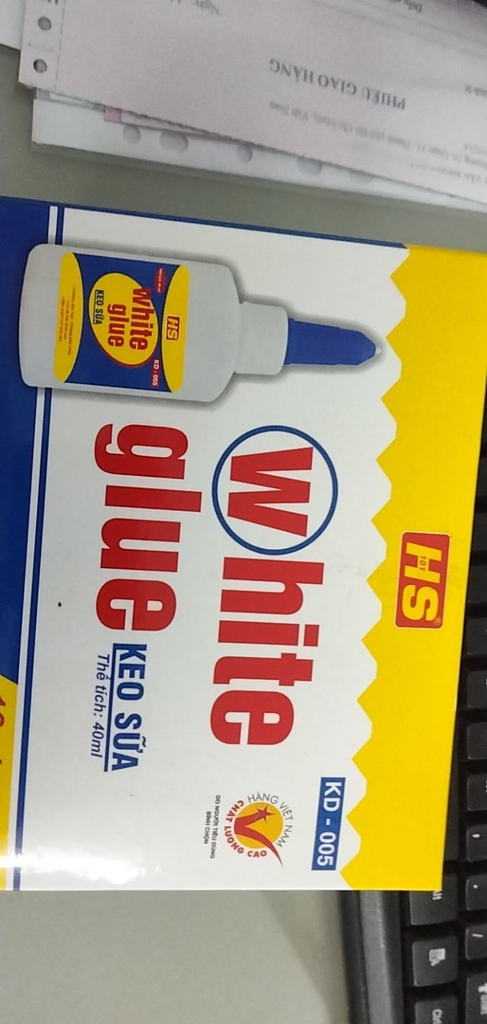HS Keo sữa 40ml KD-005 (12 chai/Hộp)
