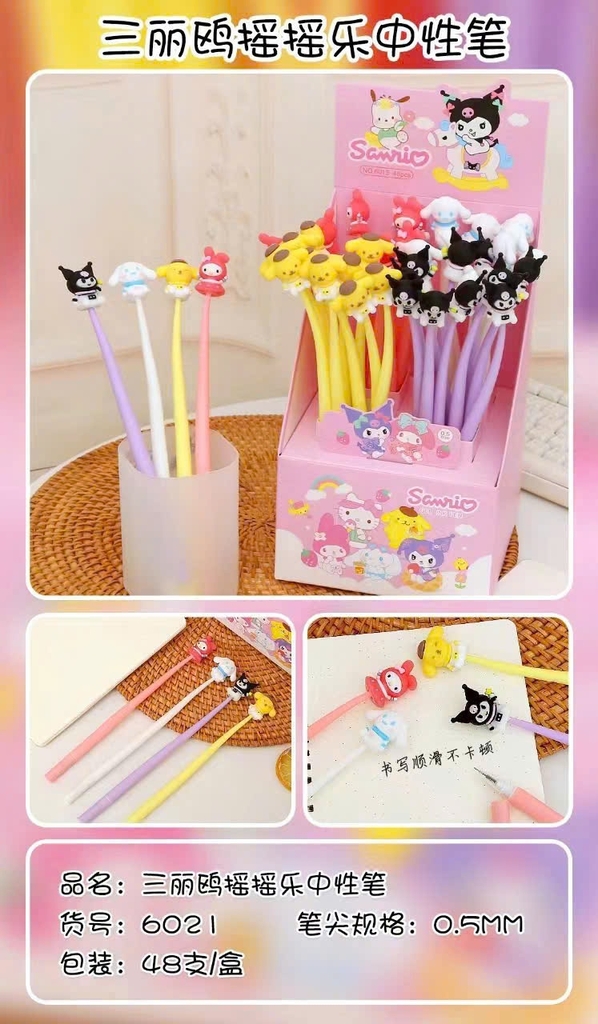 Bút Dẻo 6011; 6013; 6012 (48 Cây/ Hộp; 36 Hộp/ Thùng)