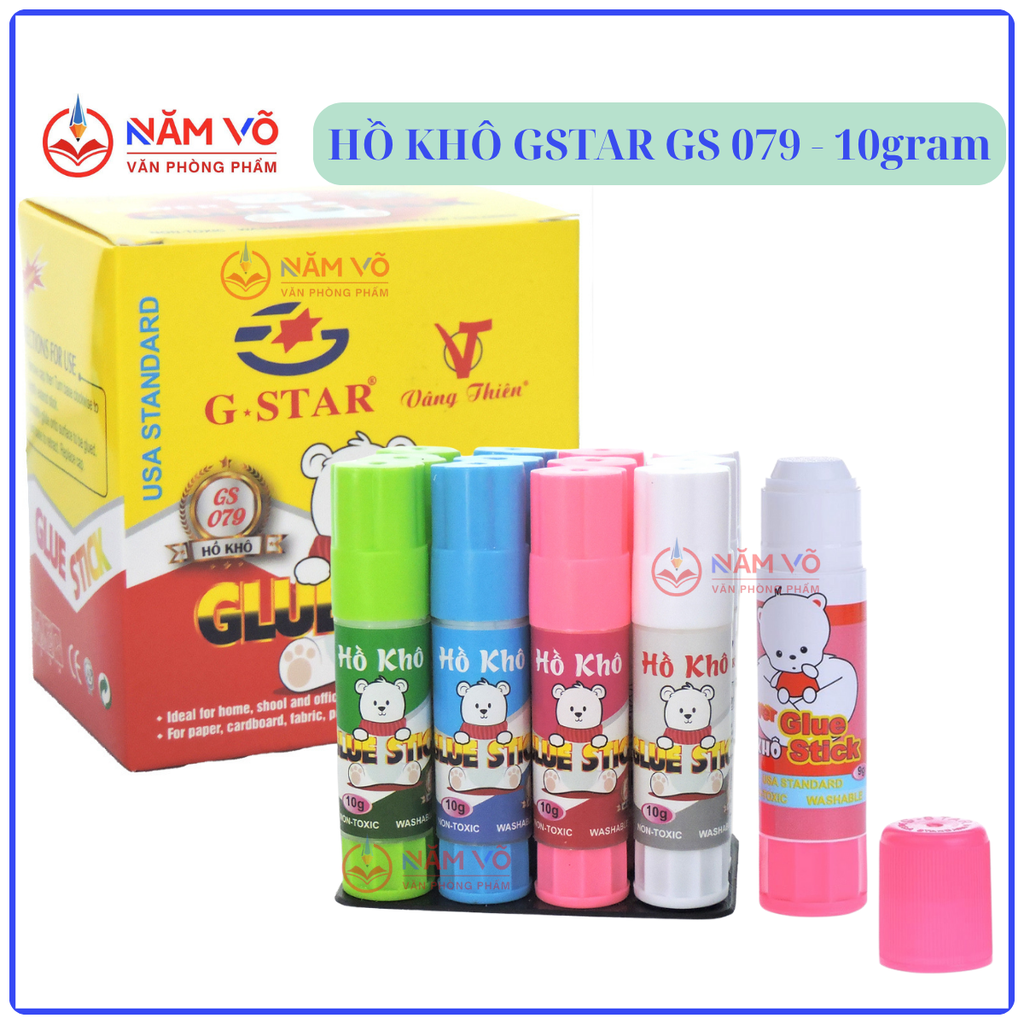 G-Star Hồ Khô 10gr GS079 (12 Chai/Hộp; 54 Hộp/ Thùng)